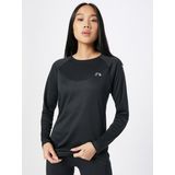 Newline - Core Running - T-shirt - Zwart - Lange Mouwen, Duurzaam Mesh Jersey, Reflecterende Logo-opdruk