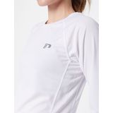 Newline Core Running LS Shirt Dames - wit