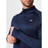 Longsleeve - Effen - Lange Mouw - Normale Pasvorm - Staal Naden