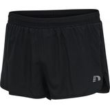 Newline - Core Split - Korte Broek - Gerecycled Polyester - Zwart