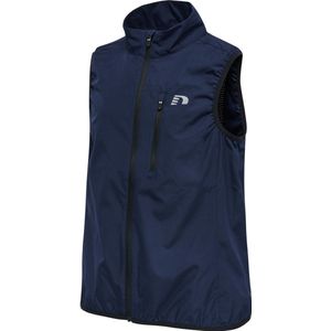 Newline - Kids Core Gilet - Black Iris - Kinder Windbreaker