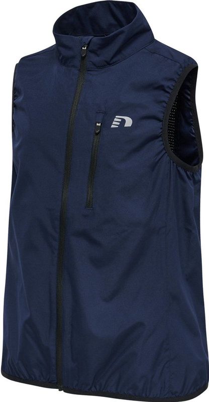 Newline - Kids Core Gilet - Black Iris - Kinder Windbreaker