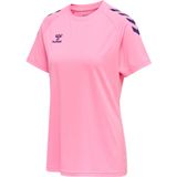 Hummel Core XK Core Poly Shirt Dames - sportshirts - roze - Vrouwen