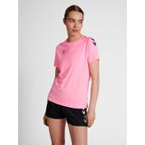 Hummel Core XK Core Poly Shirt Dames - sportshirts - roze - Vrouwen