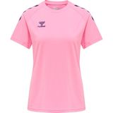 Hummel Core XK Core Poly Shirt Dames - sportshirts - roze - Vrouwen
