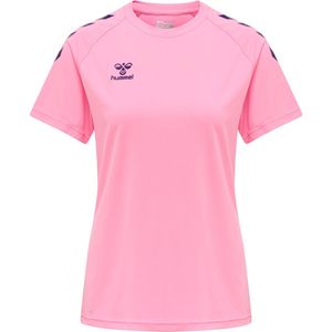 Hummel Core XK Core Poly Shirt Dames - sportshirts - roze - Vrouwen