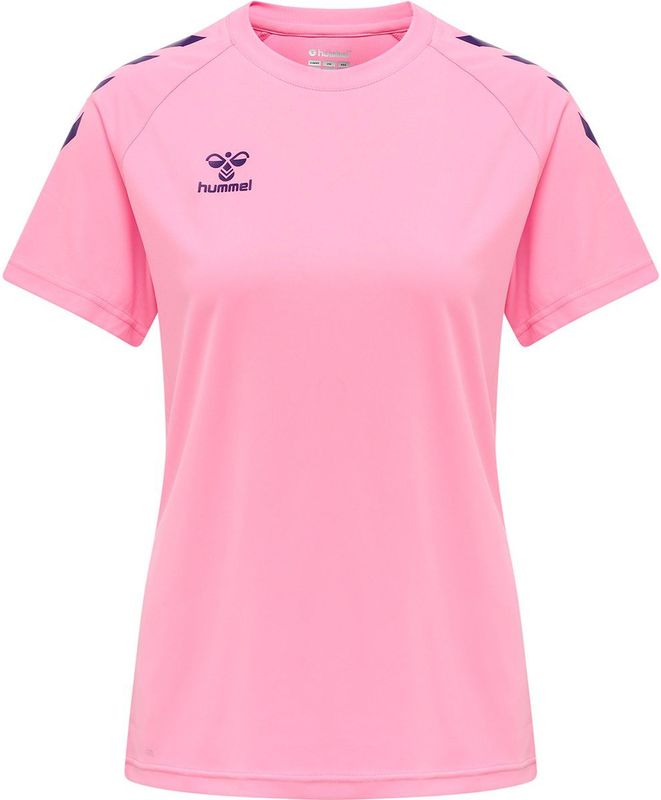 Hummel Core XK Core Poly Shirt Dames - sportshirts - roze - Vrouwen