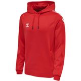 hummel - hmlCORE XK POLY SWEAT HOODIE - Hoodie - Zwart - Katoen - BEECOOL® Technologie