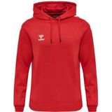 hummel - hmlCORE XK POLY SWEAT HOODIE - Hoodie - Zwart - Katoen - BEECOOL® Technologie