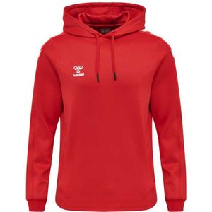 hummel - hmlCORE XK POLY SWEAT HOODIE - Hoodie - Zwart - Katoen - BEECOOL® Technologie