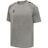 Hummel Core XK Core Poly Shirt Heren - sportshirts - grijs - Mannen