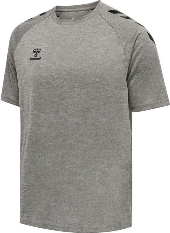 Hummel Core XK Core Poly Shirt Heren - sportshirts - grijs - Mannen