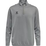 Hummel Core XK Half Zip Poly Sweat Heren - Sporttruien - grijs - Mannen