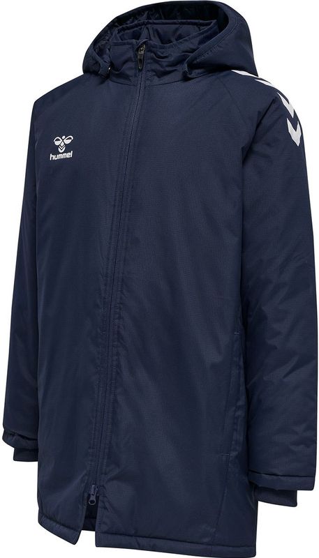 Hummel - Core XK - Bench Jas - Zwart - Gewatteerde Vulling, Polyester Geweven Stof