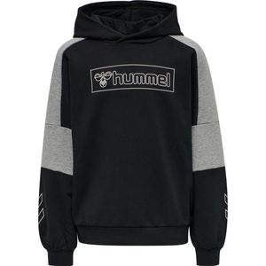 Hummel - Boxline Hoodie - Unisex - Zwart - Katoen