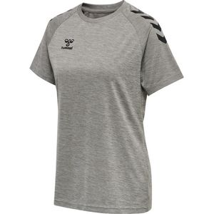 Hummel Core XK Core Poly Shirt Dames - sportshirts - grijs - Vrouwen