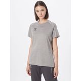 Hummel Core XK Core Poly Shirt Dames - sportshirts - grijs - Vrouwen