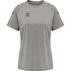 T-shirt - Dames - BeCool® Technologie - Zwart - Katoen