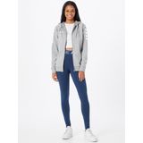 Hummel - Hmlte Maja Mid Waist Leggings - Insignia Blue - Katoen