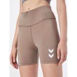 Halbhohe Baumwollhose Damen Hummel TE Maja