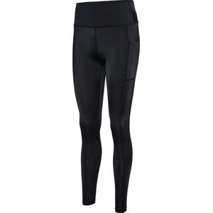 Hummel - Tola Leggings - Hoog Taille - Zwart - Polyester