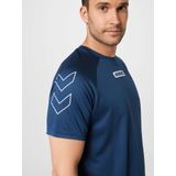 Hummel - hmlTE Topaz - T-shirt - Zwart - 100% Polyester