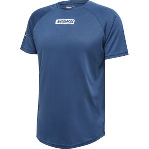 Hummel - hmlTE Topaz - T-shirt - Zwart - 100% Polyester