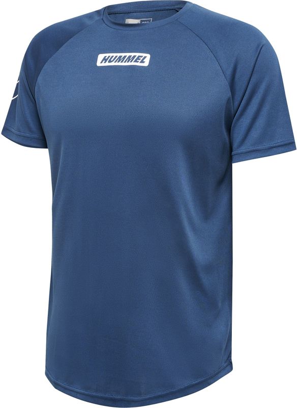 Hummel - hmlTE Topaz - T-shirt - Zwart - 100% Polyester