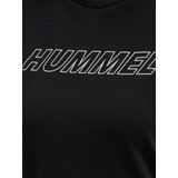 Hummel - CALI - T-Shirt - Groen - Katoen/Polyester - Ronde Hals Korte Mouwen