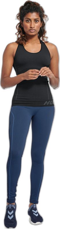hummel - hmlTE Christel Seamless Top - T-shirt - Zwart - BEECOOL®-stof