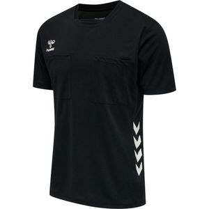 Hummel Referee Chevron SS Jersey Heren - sportshirts - zwart - Mannen