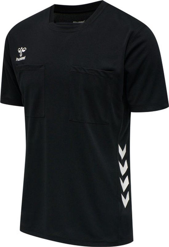 Hummel Referee Chevron SS Jersey Heren - sportshirts - zwart - Mannen