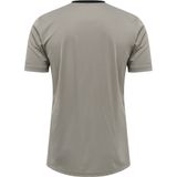 Hummel - hmlREFEREE CHEVRON JERSEY - T-shirt - Zwart - Jersey