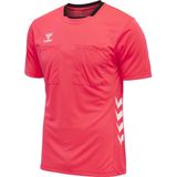 Hummel - hmlreferee Chevron - T-shirt - Zwart - Jersey