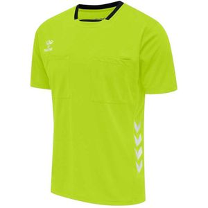 Hummel Referee Chevron SS Jersey Heren - sportshirts - geel - Mannen