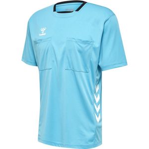 Hummel Referee Chevron T-shirt Met Korte Mouwen Blauw Man