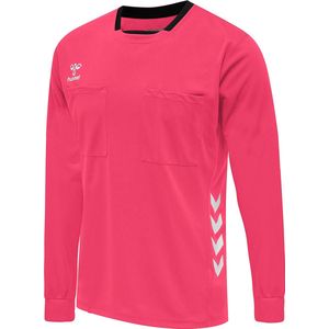Hummel Referee Chevron T-shirt Met Lange Mouwen Roze S Man