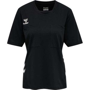 Hummel Referee Chevron SS Jersey Dames - sportshirts - zwart - Vrouwen