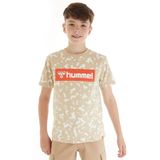Hummel T-Shirt - hmlCarter - Beige Camo - Hummel - 5 jaar (110) - T-Shirts