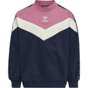 Hummel Sweatshirt - hmlAlvilda - Black Iris - Hummel - 4 jaar (104) - Sweatshirt