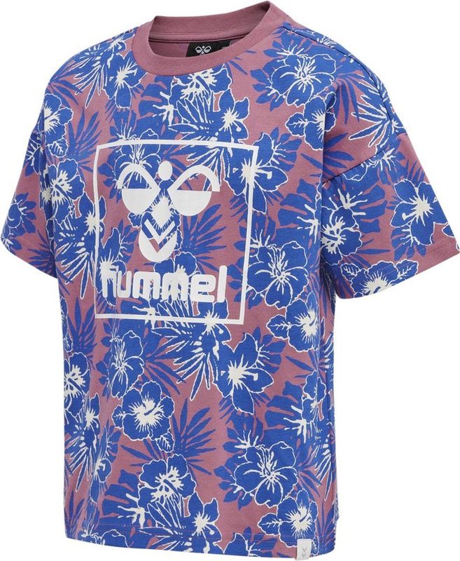 Hummel - hmlFLOWER T-SHIRT S/S - T-shirt - Biologisch Katoen - Korte Mouwen