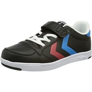 hummel Low Stadil Light Quick Junior Sneakers voor kinderen, uniseks, Zwart Wit 210 727 2114, 26 EU