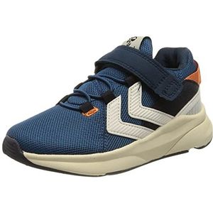 hummel Sneakers Reach 300 voor kinderen, ademend, licht design, maat, blauw (ensign blue), 32 EU