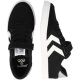 Hummel - Slimmer Stadil Low - Sneakers - Zwart - Canvas en PU-suède