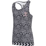 Hummel Tanktop - hmlNanna - Zwart/Wit - Hummel - 4 jaar (104) - Tanktop