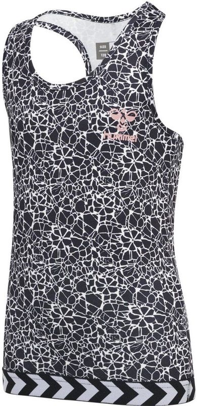 Hummel Tanktop - hmlNanna - Zwart/Wit - Hummel - 4 jaar (104) - Tanktop
