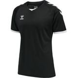 Hummel - Core Volley T-shirt - Korte Mouwen - Zwart - Synthetisch