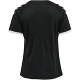 Hummel - Core Volley T-shirt - Korte Mouwen - Zwart - Synthetisch