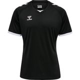 Hummel - Core Volley T-shirt - Korte Mouwen - Zwart - Synthetisch