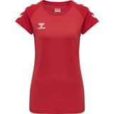 Hummel - hmlCORE VOLLEY STRETCH T-shirt - Dames - Stretch Jersey - Zwart